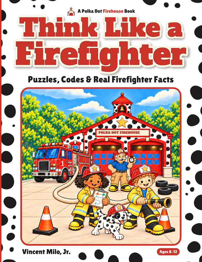 Cover art: Frieda with a clipboard, Freddy with a hose nozzle