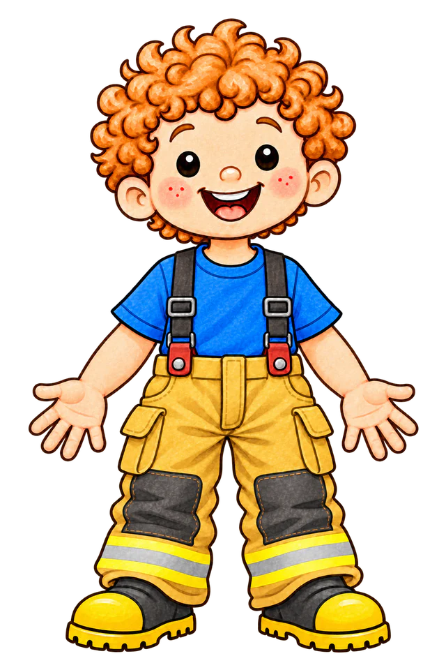Freddy in his boots and pants