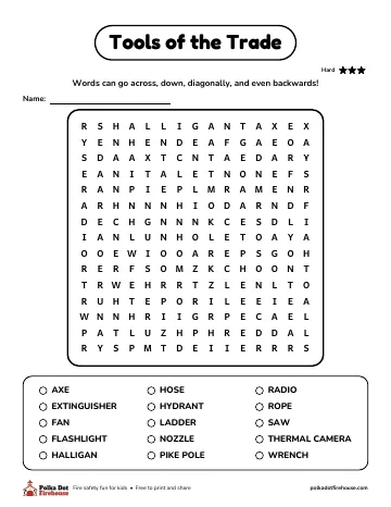 A hard word search with tools like the Halligan, pike pole and thermal camera
